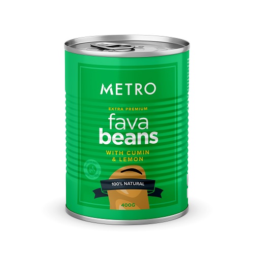 Metro Fava Beans W/Cumin 400G