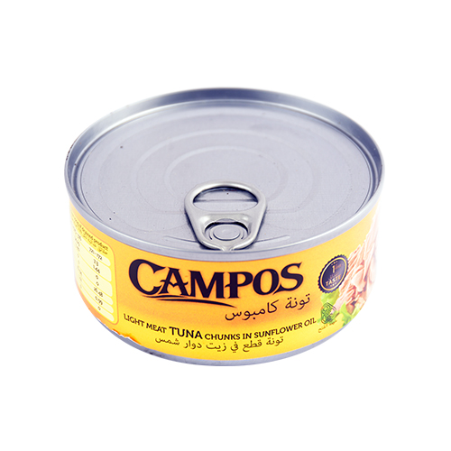 Campos Tuna Chunk in Sun. Oil - 150g