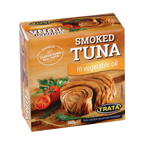 Trata Greek Smoked Tuna Veg. Oil 160g