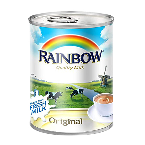 Rainbow Evaporated Full Cream Milk 170 G