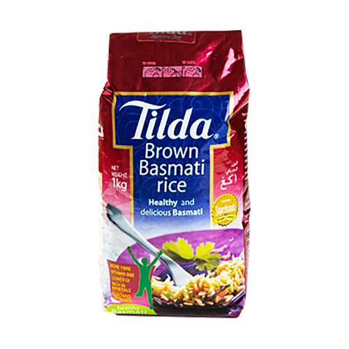 Tilda Brown Basmati Rice - 1kg