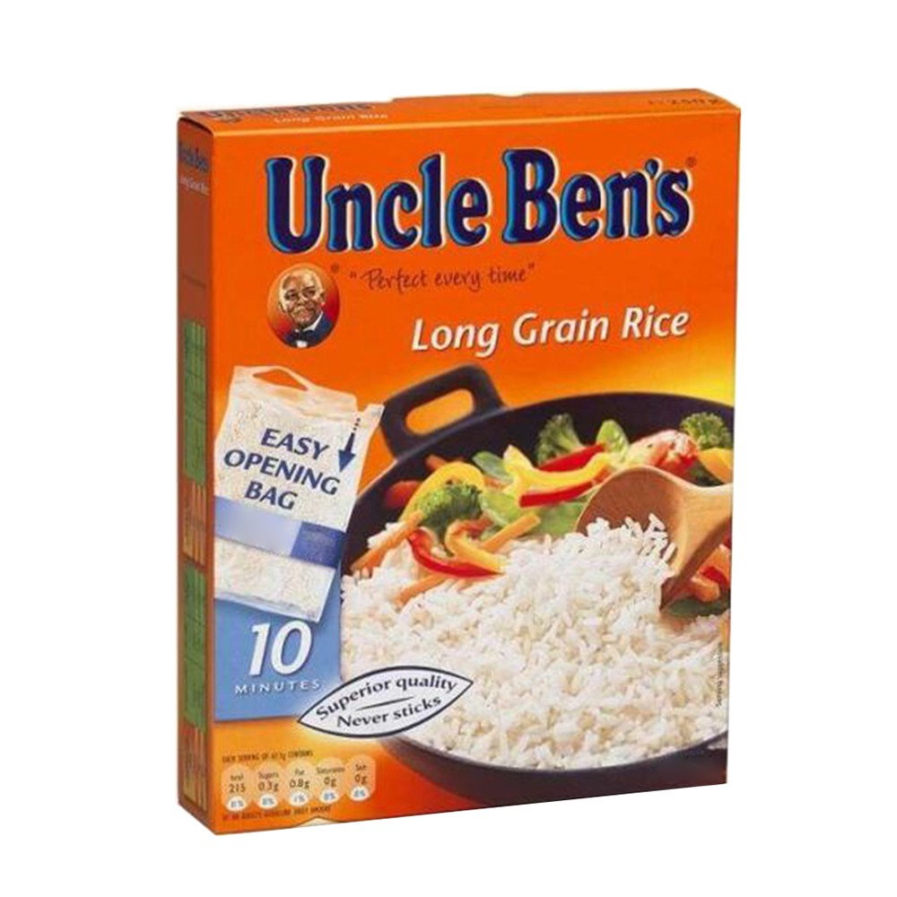 Uncle Bens Long Grain Rice - 250g