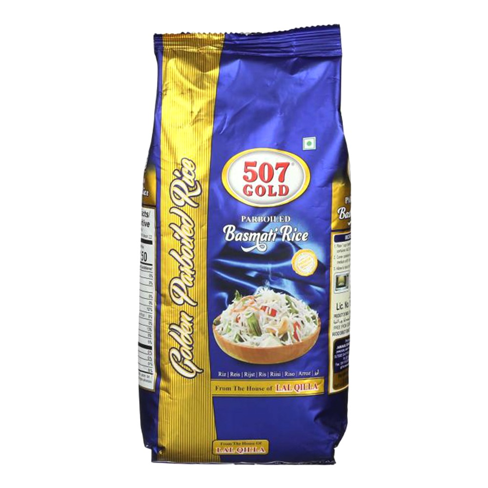 507 Gold Parboiled Basmati Rice - 1kg