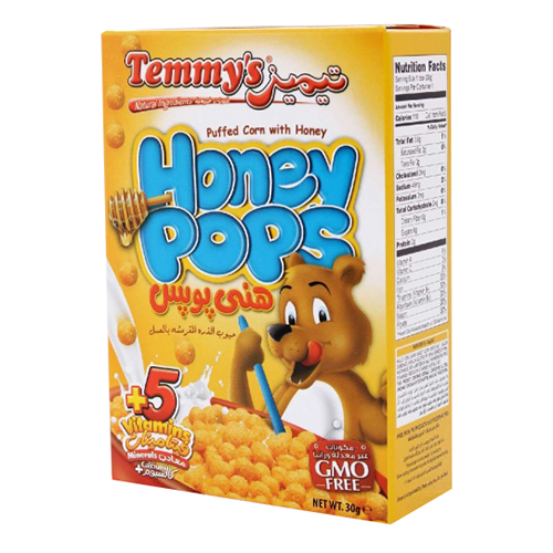 Temmys Honey Puffs - 25g