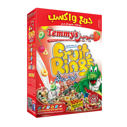 Temmys Fruit Rings - 250g