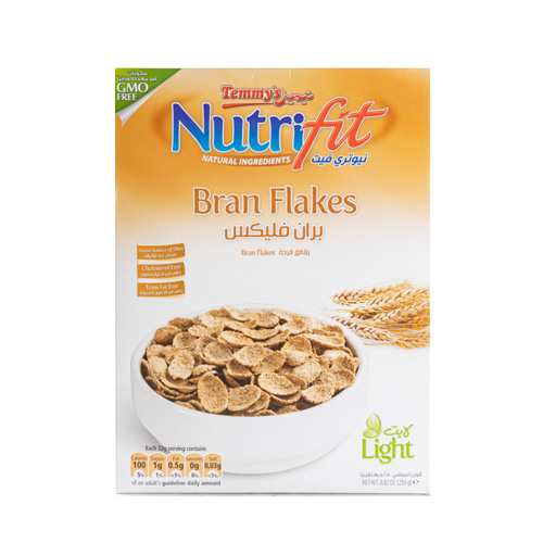 Temmys Nutrifit Bran Flakes - 250g