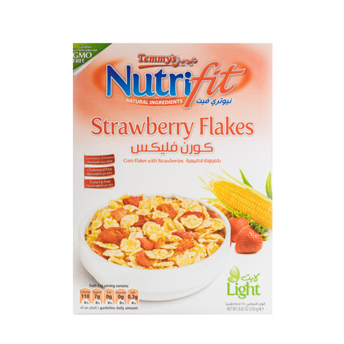 Temmys Strawberry Flakes - 250g