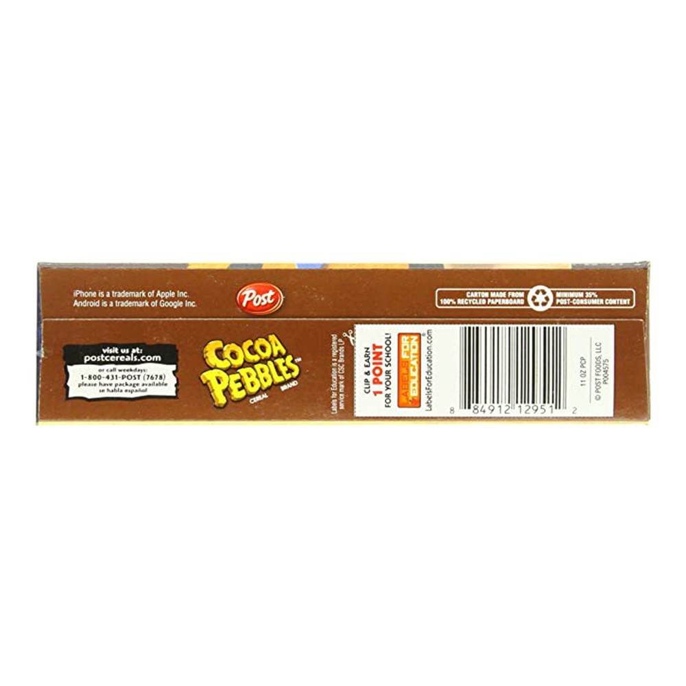 Post Cocoa Pebbles Cereals - 311g