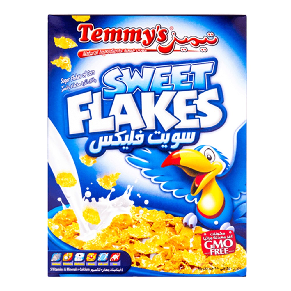 Temmys Sweet Flakes - 375g