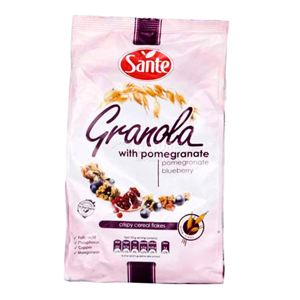 Sante Granola w/Pome. & Blu. Br - 350g