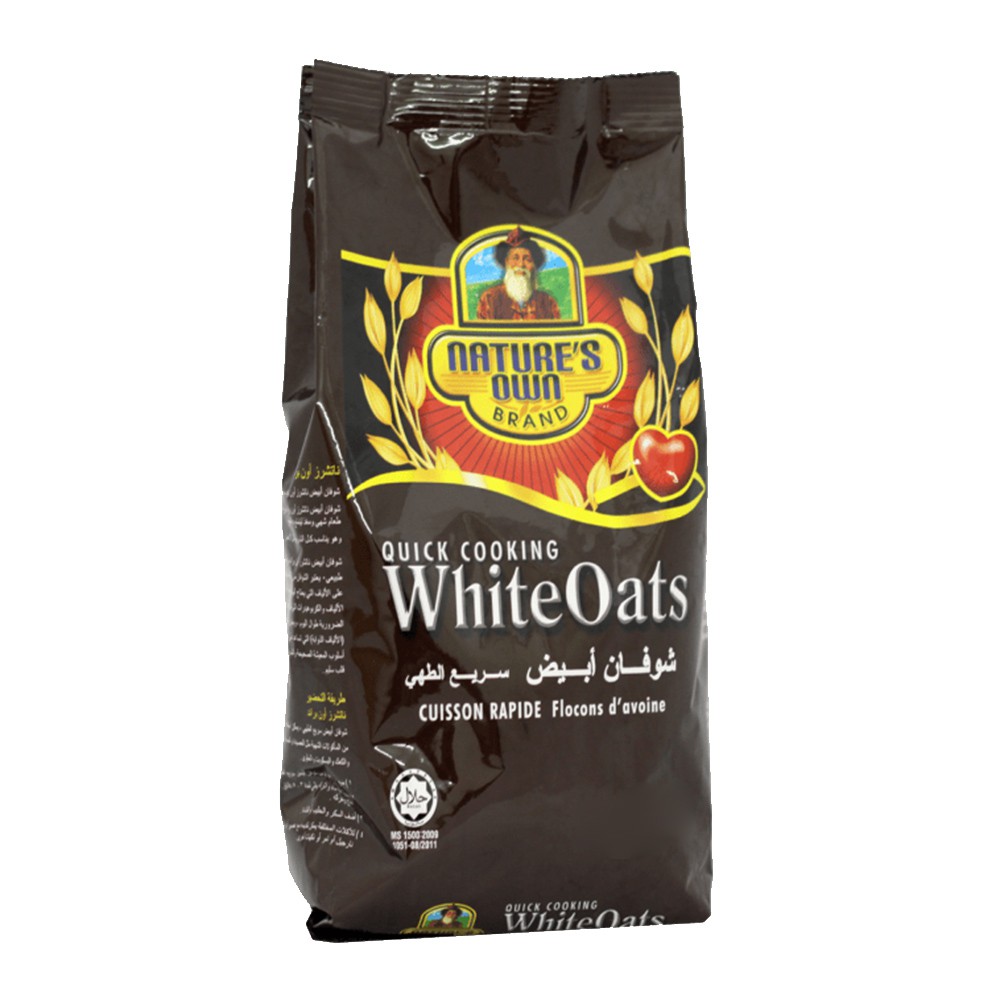 Natures Own Wht. Oats Cereals Bag - 500g