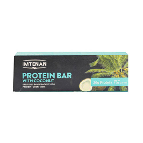 Imtenan Coconut Protein Bar - 70g