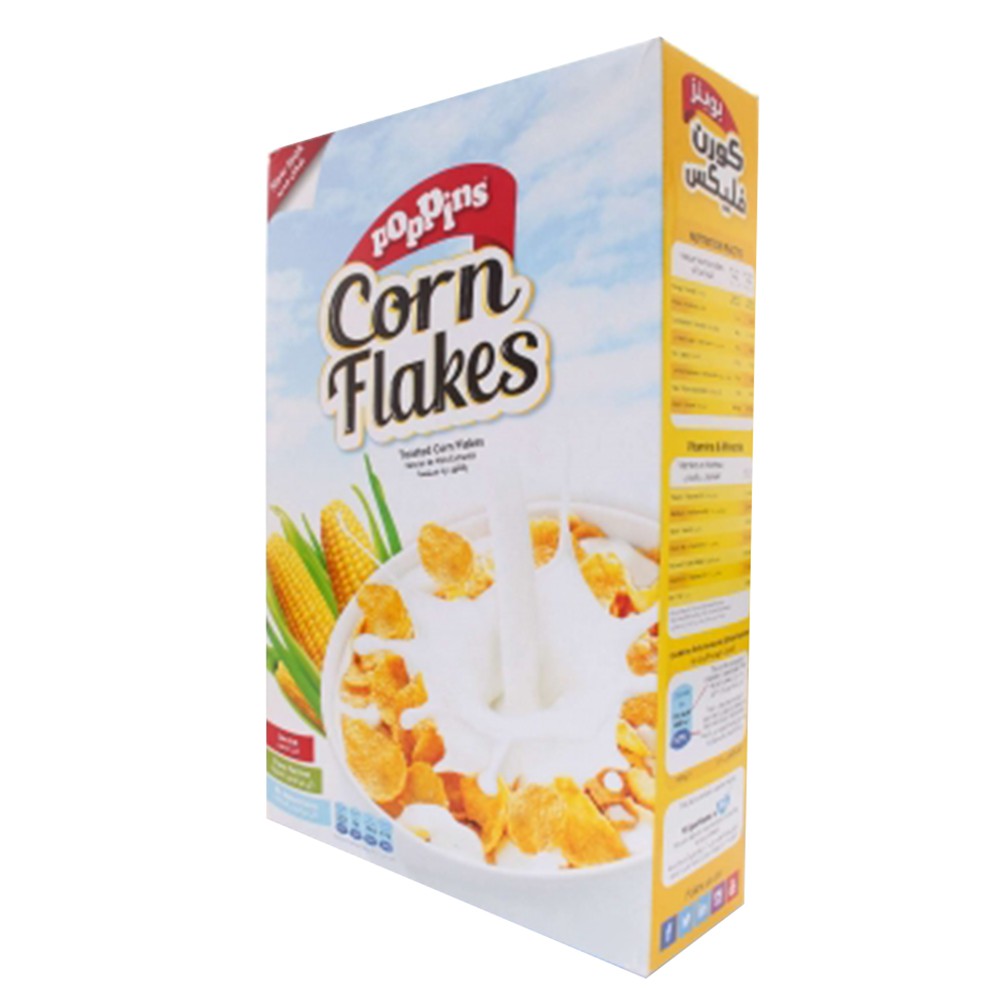 Poppins Toasted Corn Flakes - 500g