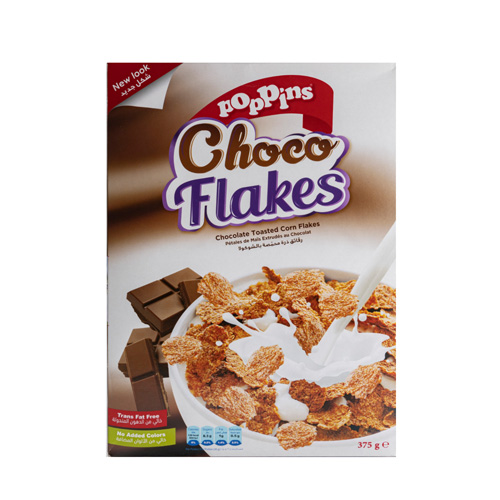 Poppins Choco Toasted Corn Flakes - 375g