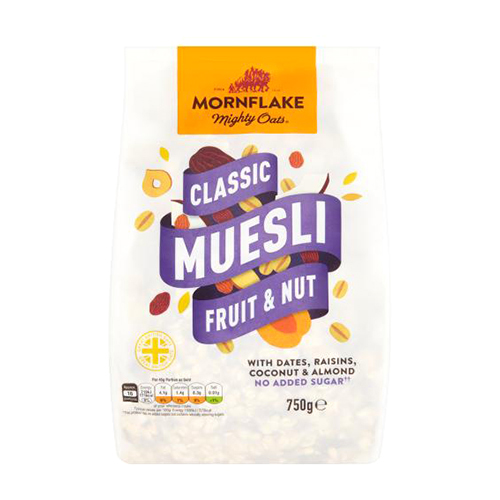 Mornflake Fruits & Nuts Muesli - 750g