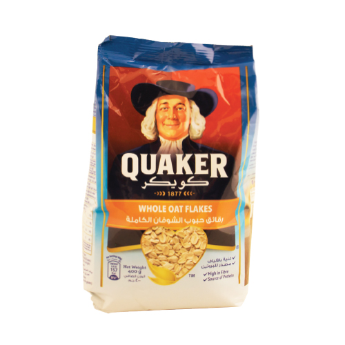 Quaker Whole Oat Flakes - 400g