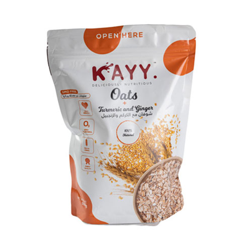 Kayy Turmeric & Ginger Oats - 500g