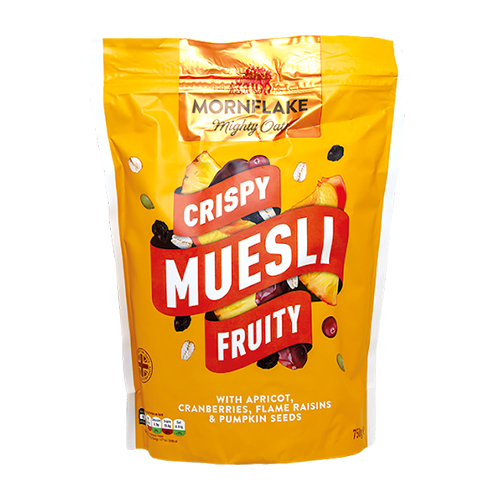 Mornflake Crispy Muesli Fruity - 750g