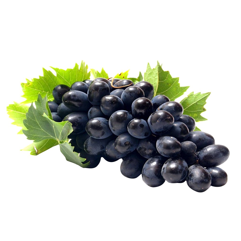 Imported Black Grapes - 1kg