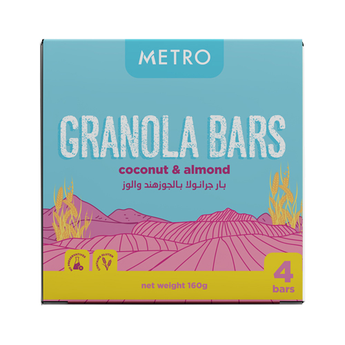 Metro.G.Bar Apple&Cinnam.40G*4P