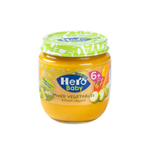 Hero Baby Mixed Veg Food Jar - 120g