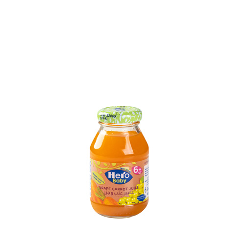 Hero Baby Grape Carrot Juice - 130ml