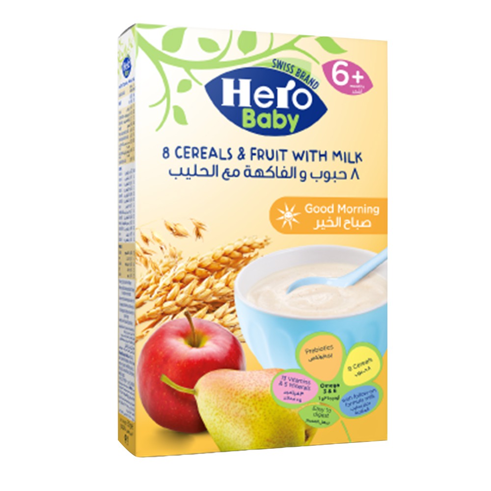 Hero Baby 8 Cereals and Fruits - 150g