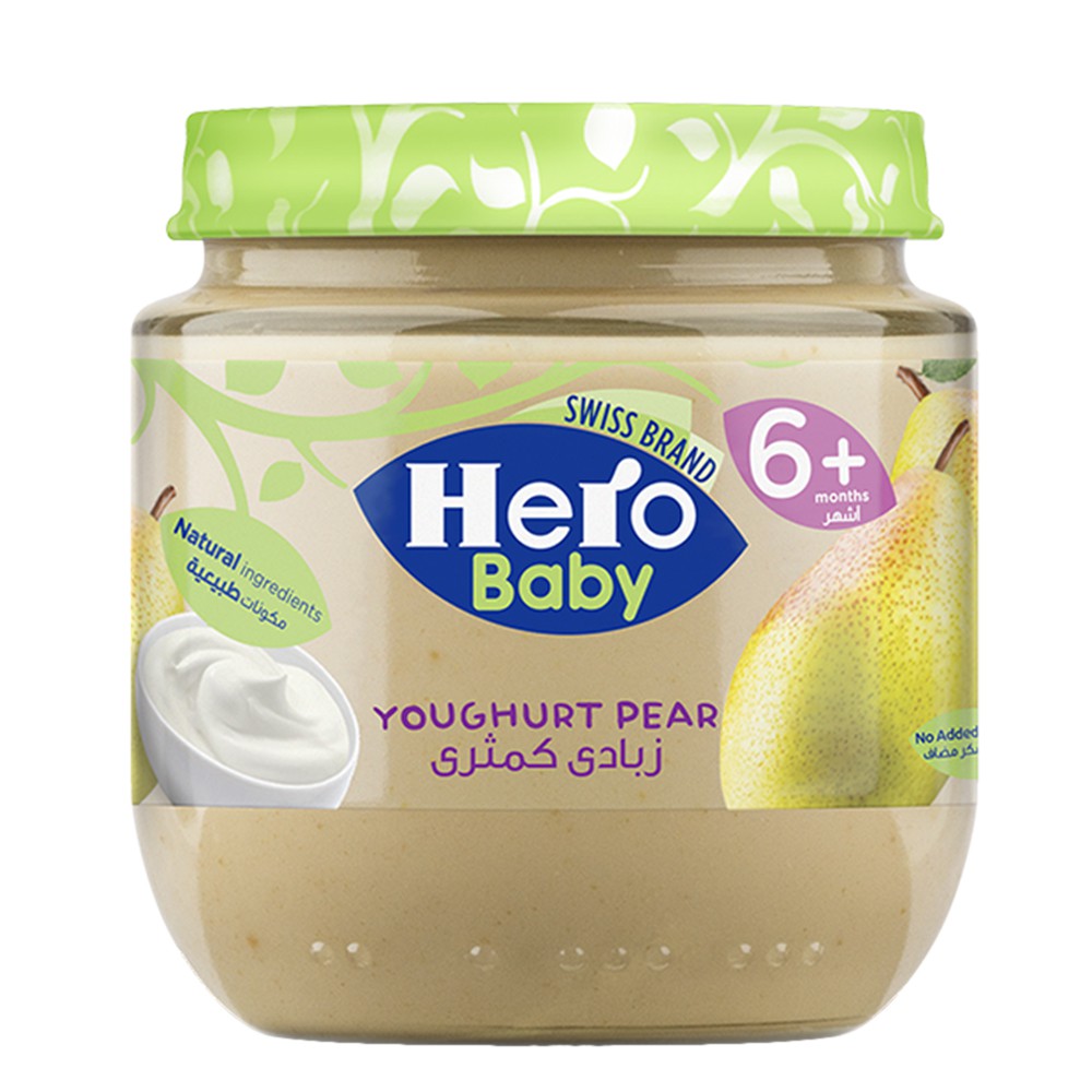 Hero Baby Yoghurt Pear Jar - 110g