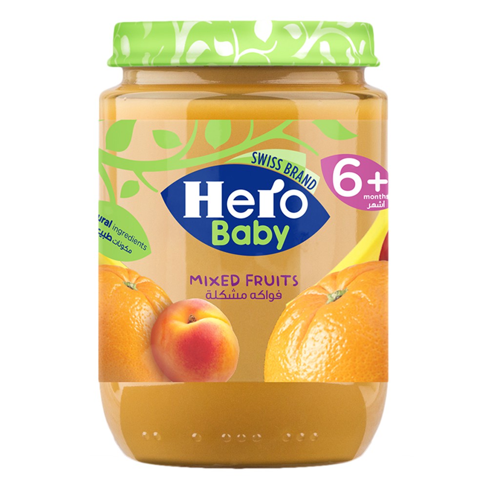 Hero Baby Mixed Fruits Jar - 190g