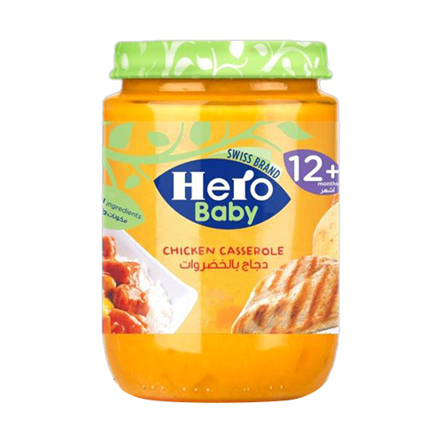 Hero Baby Chicken Casserole Jar - 190g