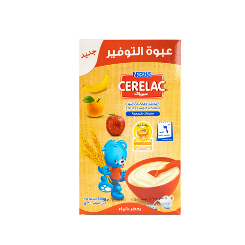 Cerelac 10% 3Fruit&Wheat With Milk -500g