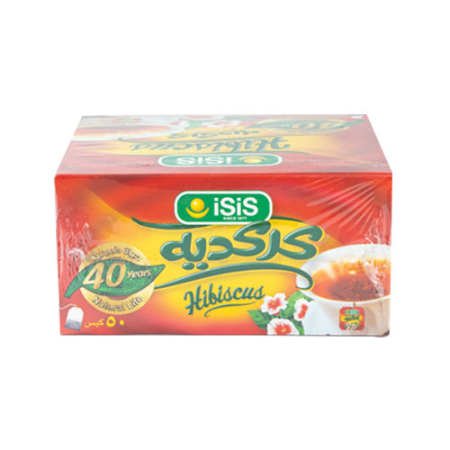 Isis Organic Hibiscus Tea - 50 Bags