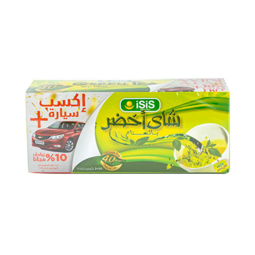 Isis Green Tea with Mint - 20 Bags