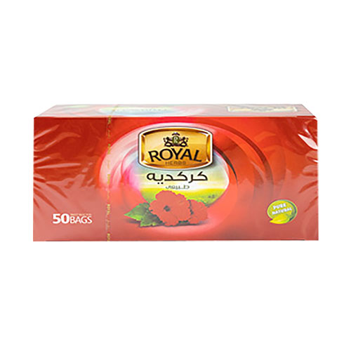 Royal Hibiscus Herbs Tea - 50 Bags