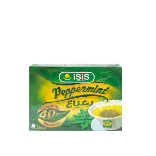 Isis Organic Peppermint Tea - 100 Bags