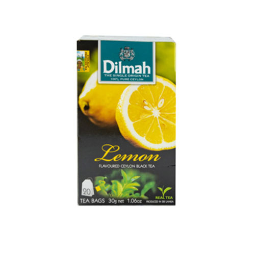 Dilmah Lemon Ceylon Black Tea - 20 Bags