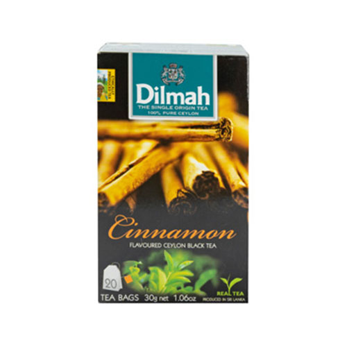 Dilmah Cinnamon Ceylon Black Tea-20 Bags