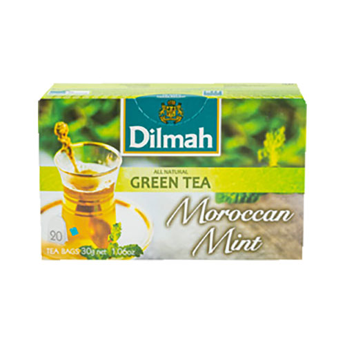 Dilmah Moroccan Mint Green Tea - 20 Bags