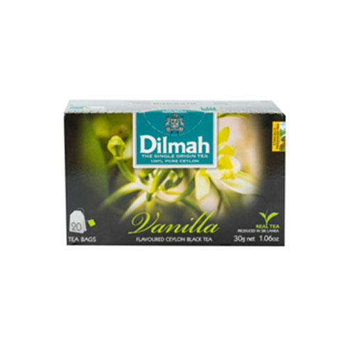 Dilmah Vanilla Ceylon Black Tea -20 Bags