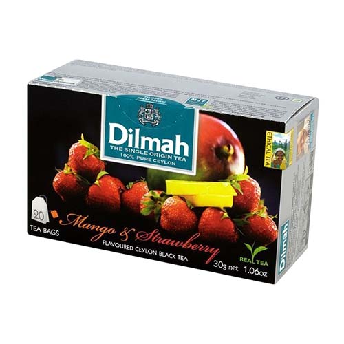 Dilmah Man & Strw Cey Black Tea -20 Bags