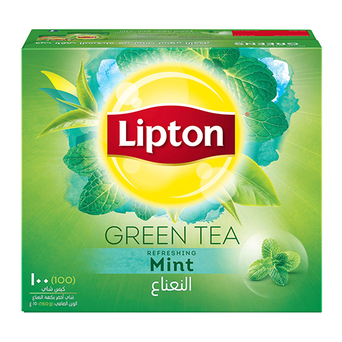 Lipton Mint Gr. Tea Bag w/ Mug - 100 Pc