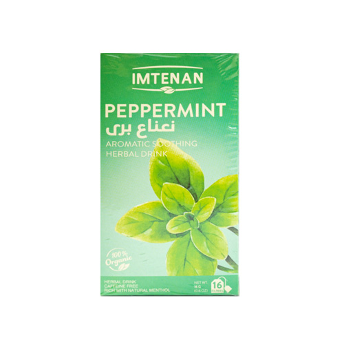 Imtenan Peppermint Herbal Tea - 16 Bags