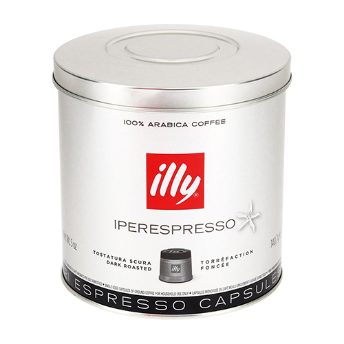 Illy Dark Iperespresso Capsules - 21 Pc