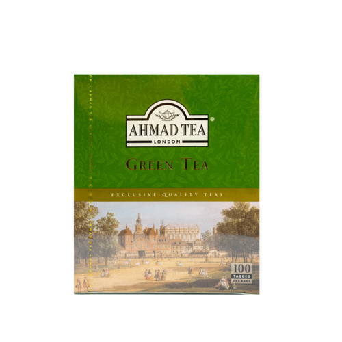 Ahmed Tea Pure Green - 100 Bags