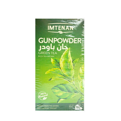 Imtenan Gunpowder Green Tea- 16 Filter