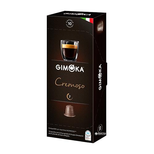 Gimoka Cremoso Coffee Capsules - 55g