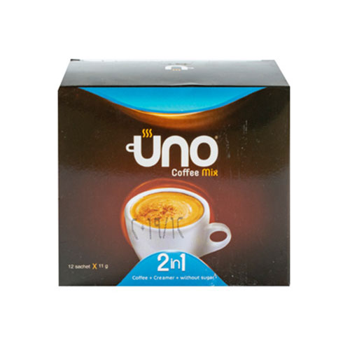 Uno 2 in 1 Coffee Mix - 12 Sachets