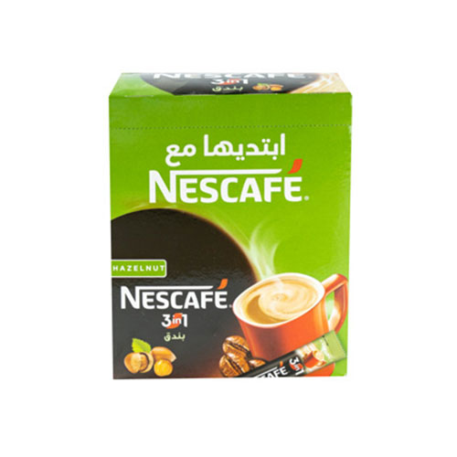 Nescafe 3 in 1 Hazelnut - 18g x 24 Pc