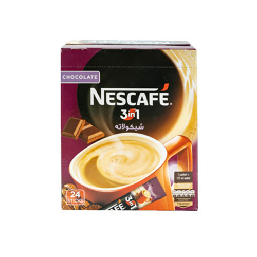 Nescafe 3 in 1 Choc. - 18g x 24 Pc