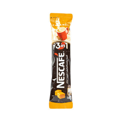 Nescafe 3 in 1 Caramel Sachet - 18g